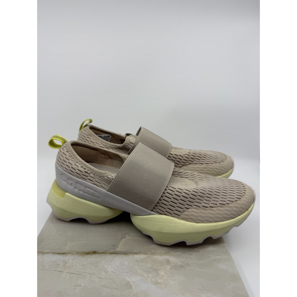 Sorel Womens Tan Kinetic Impact Mesh Chunky Athletic Shoes Size 8 Sporty Comfort - Picture 4 of 10